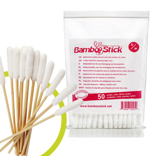 Bâtonnets ouatés BAMBOOSTICK® - 50 unités